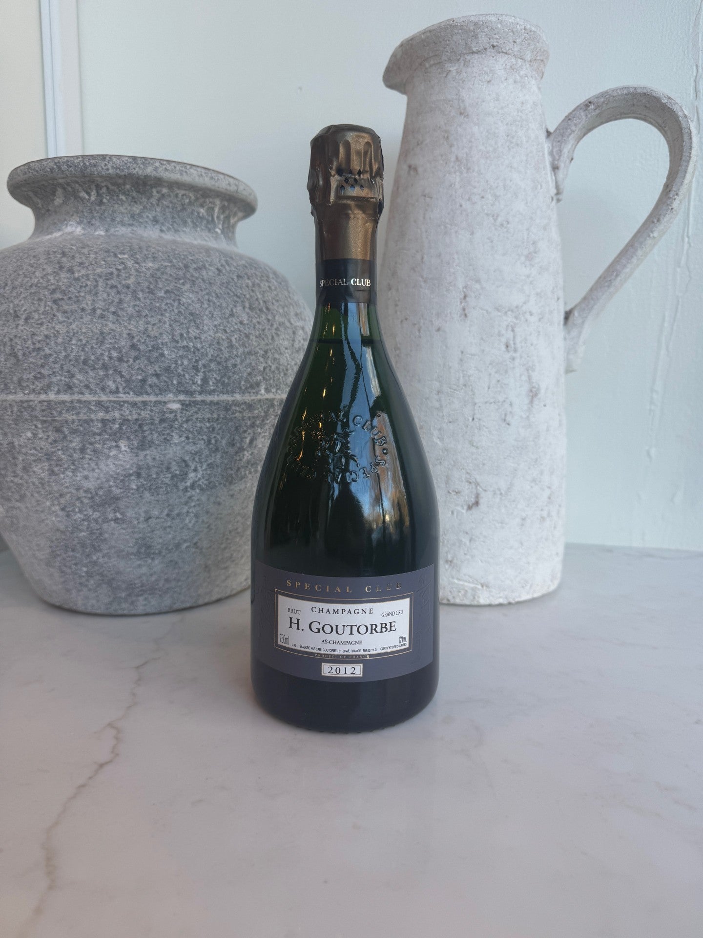 Henri Goutorbe Champagne Brut Grand Cru Millesime Special Club 2012