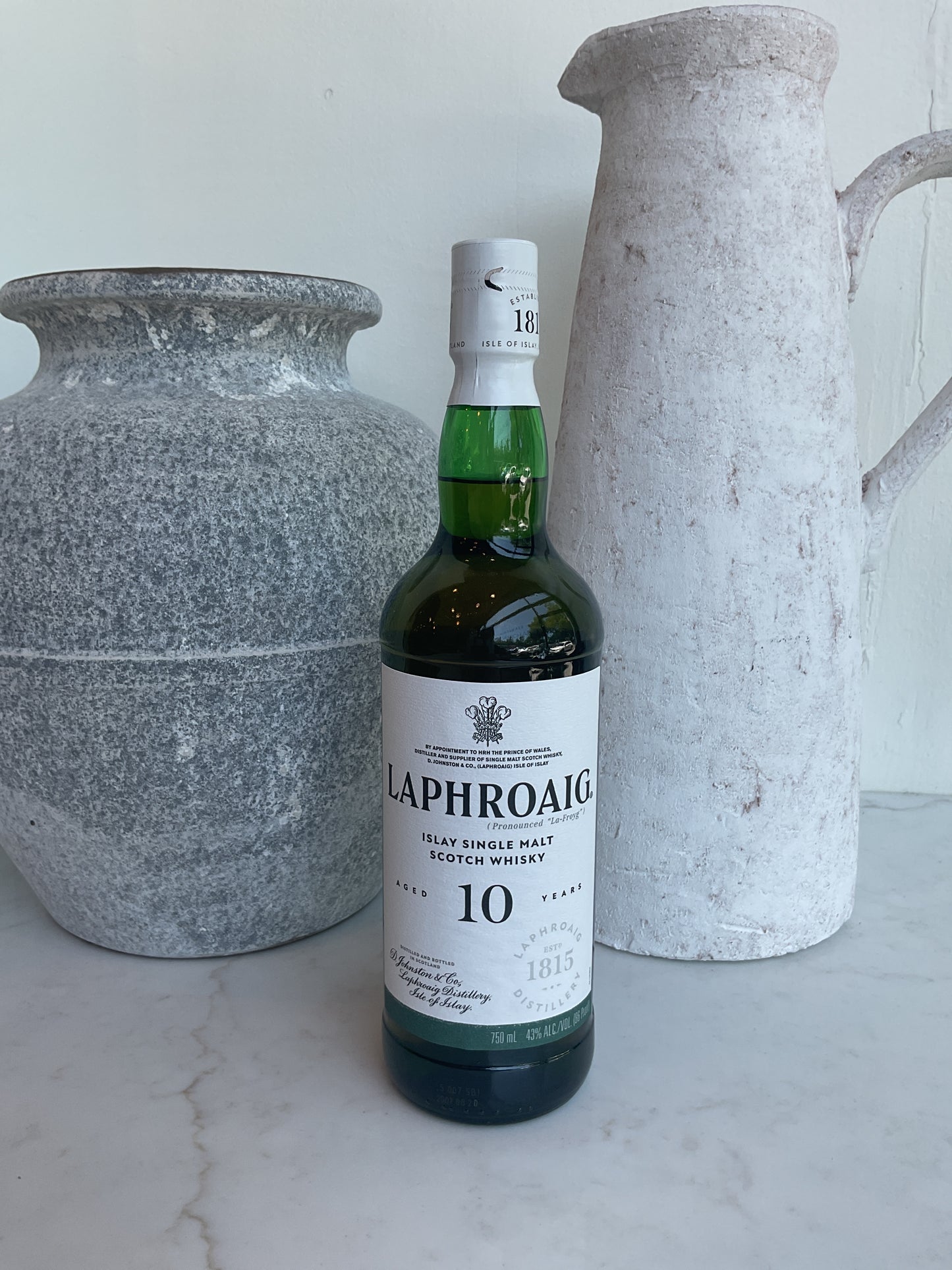 Laphroaig 10 Year Old Single Malt Scotch Whisky