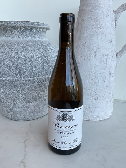Simon Bize Bourgogne Blanc Les Champlains 2022