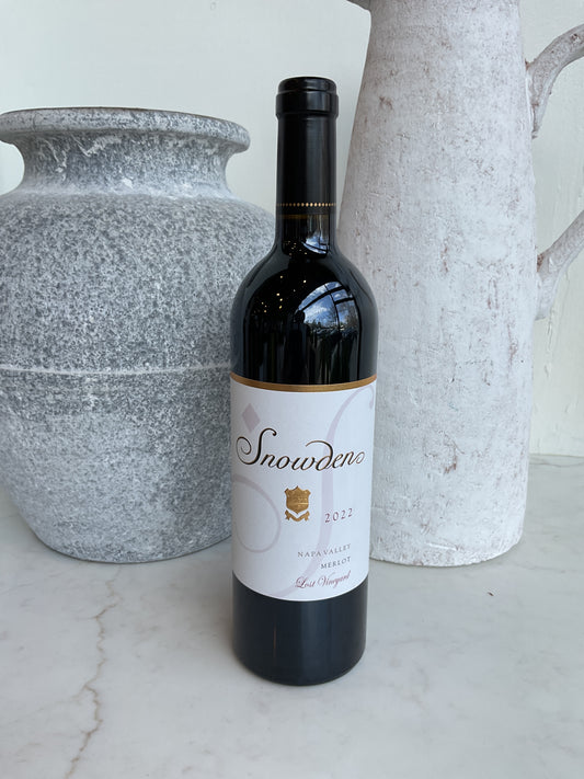 Snowden Vineyards Merlot Lost Vineyard Napa Valley 2022