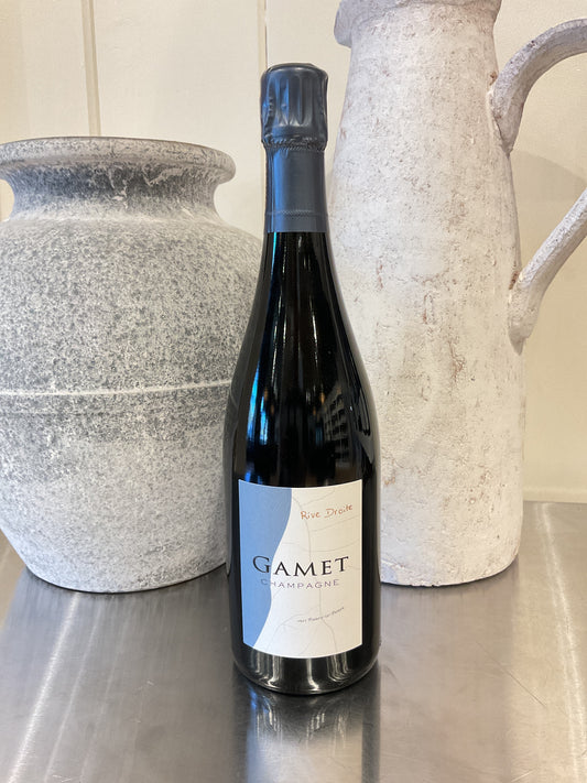 Gamet Champagne "Rive Droite" Blanc des Noirs Extra Brut NV