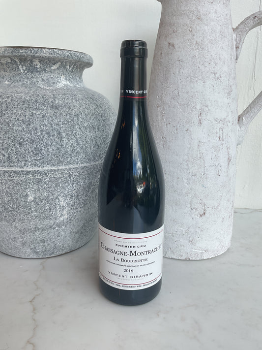 Vincent Girardin Chassagne-Montrachet Rouge 1er Cru Boudriotte 2016