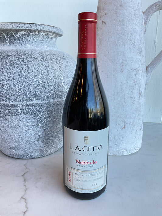 L.A. Cetto Nebbiolo Private Reserve Valle de Guadalupe Baja 2019