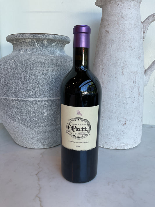 Pott Wine La Carte et le Territoire Cabernet Franc, St Helena 2012