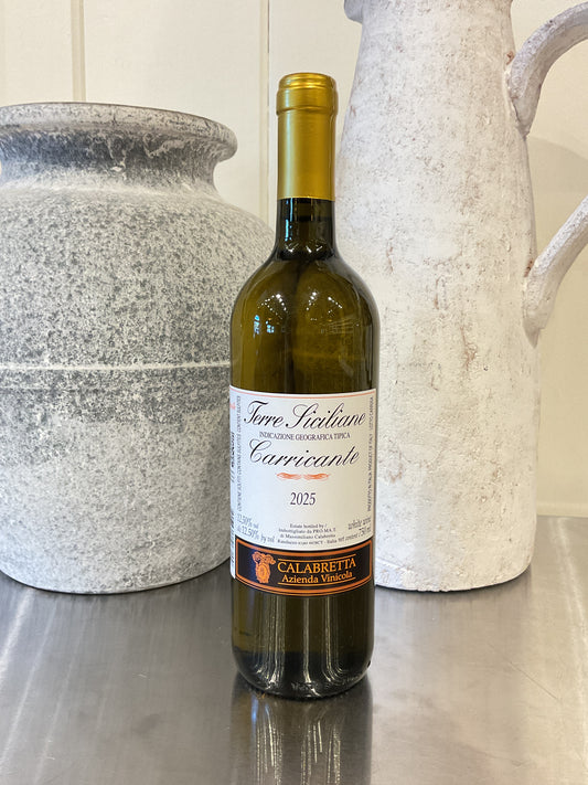 Calabretta Terre Siciliane Carricante Bianco 2025